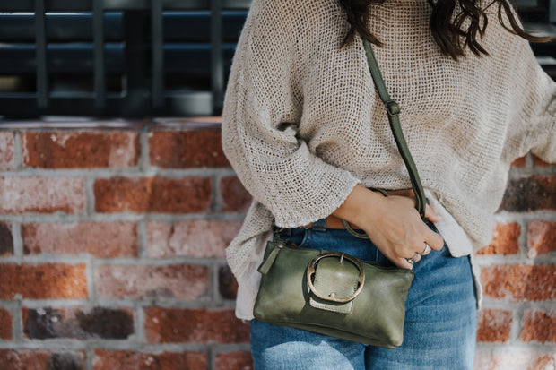 Ivory Crossbody - Sage