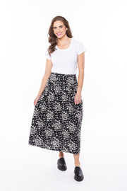 Liberating Skirt - White Poppy