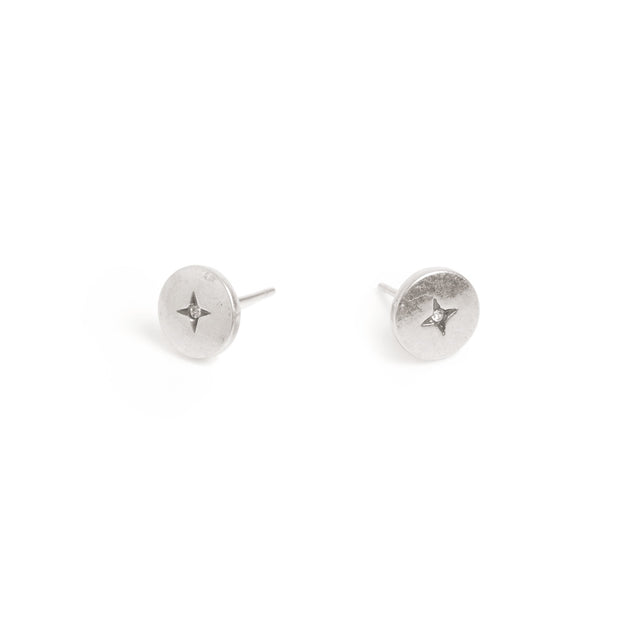 Basic Signature Earring - Silver