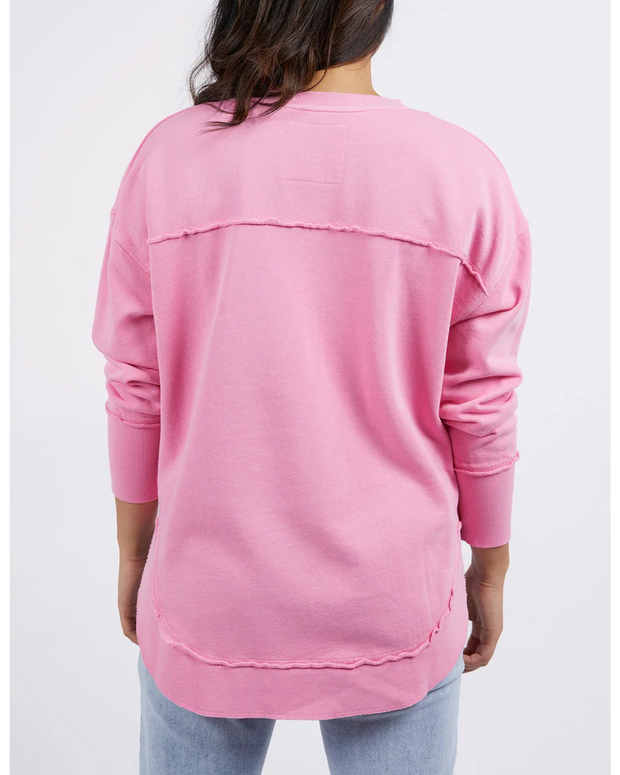 Foxwood Simplified Crew - Bubblegum Pink