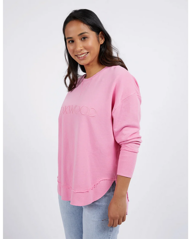 Foxwood Simplified Crew - Bubblegum Pink