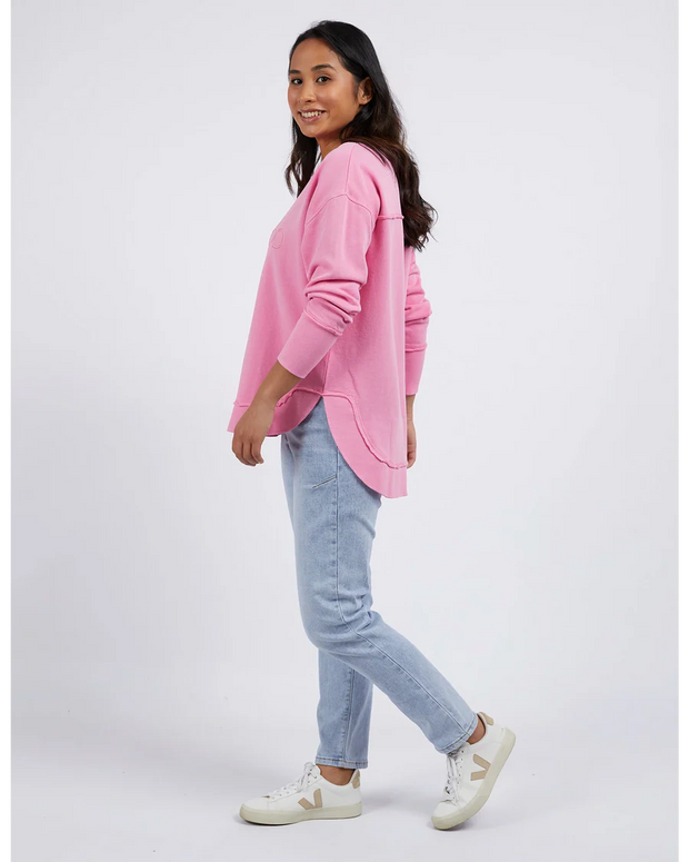 Foxwood Simplified Crew - Bubblegum Pink