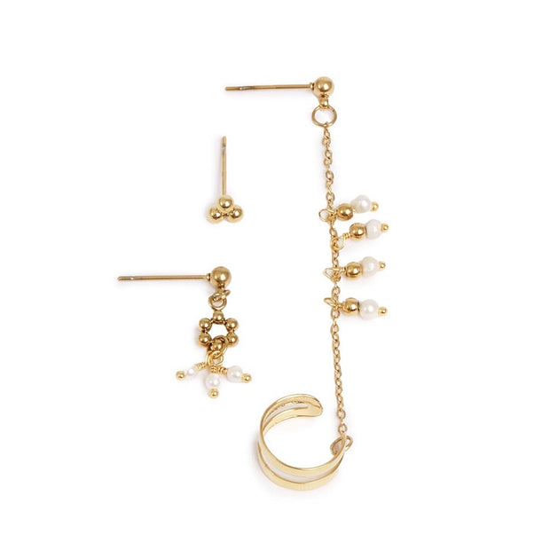 1047-0033 - Earring + Cuff