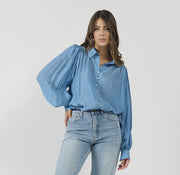 Bristol Blouse - Cornflower