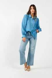 Bristol Blouse - Cornflower