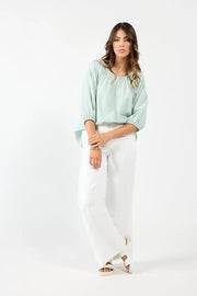 Milos Top - Mint