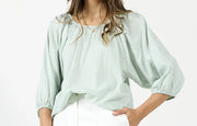 Milos Top - Mint