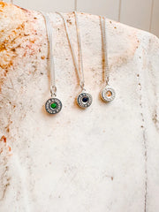 Whistle & Pop Heritage 12 Gauge Necklace Champagne
