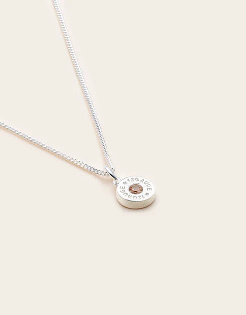 Whistle & Pop Heritage 12 Gauge Necklace Champagne