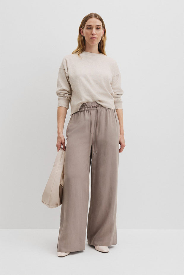 Pull On Sport Pant Taupe