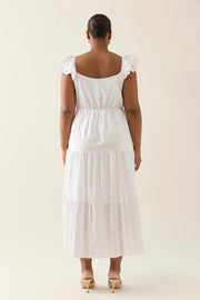 Aurora Frill Tank Dress Lotus