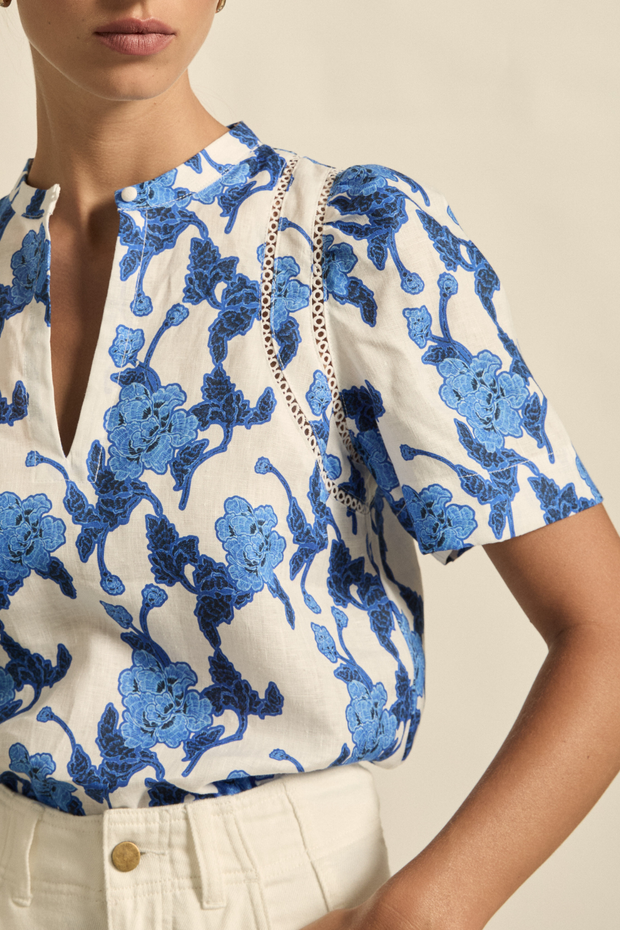 Zoe Kratzmann Recollect Top Azure Boquet