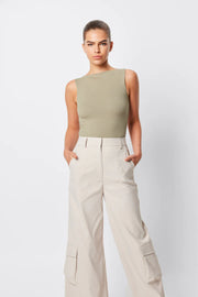 Cannes Pant - Natural