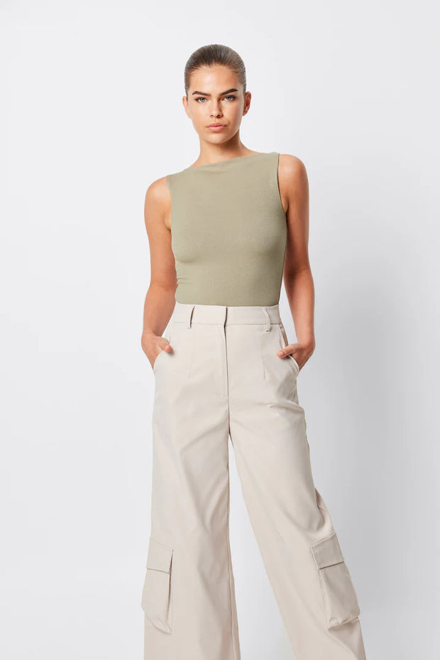 Cannes Pant - Natural
