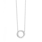 Necklace Crystal Circle