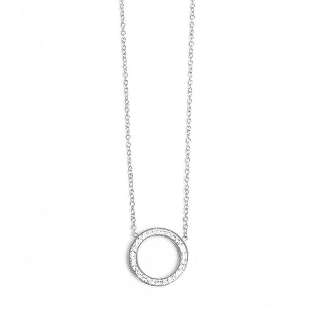 Necklace Crystal Circle