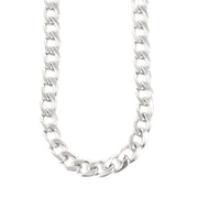 Curb Chain Necklace - Steel