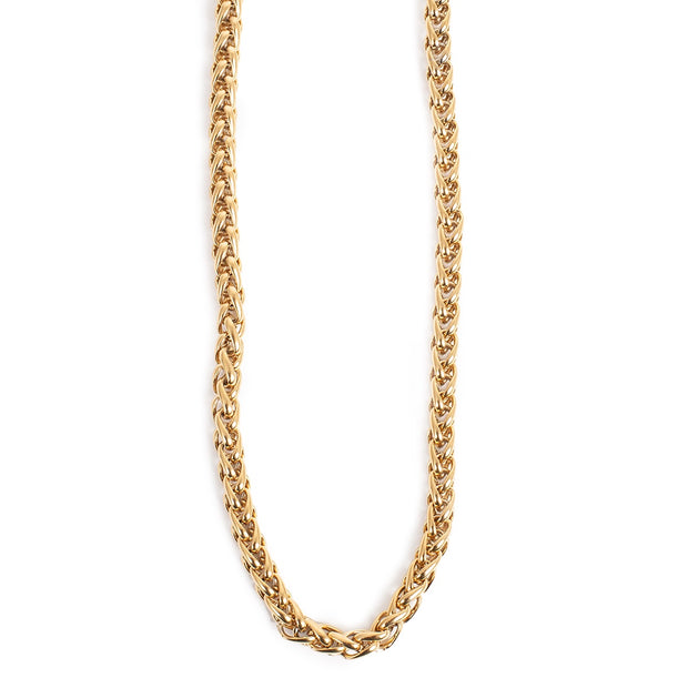 2047-0006 Pure Steel Gold Necklace