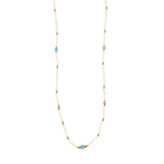 2047 0021 white turquoise gold