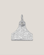 Whistle & Pop Heritage Floral Cattle Tag Pendant Large