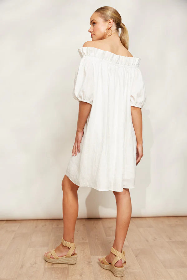 Halcyon Ruched Dress - Opal