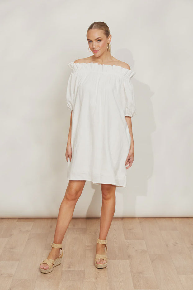 Halcyon Ruched Dress - Opal