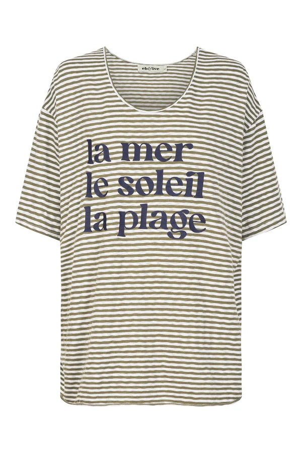 La Plage Tshirt - Khaki