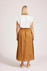 Miramar Maxi Skirt Caramel
