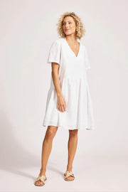 Miramar Midi Dress White
