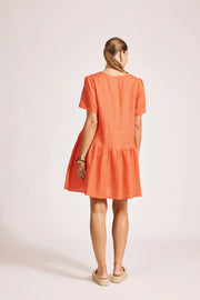 Miramar Midi Dress Coral