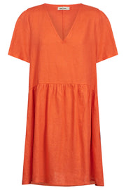 Miramar Midi Dress Coral