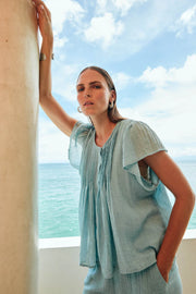 Orsula Button Top Nimbus