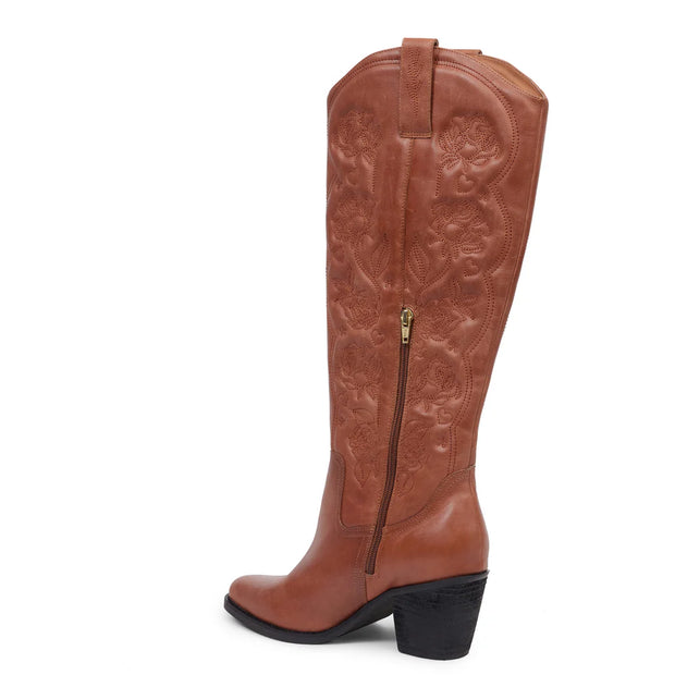 Kathryn Wilson Harper Boot Tan - Calf