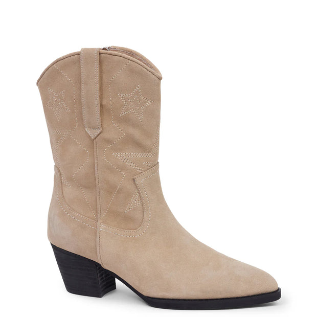 Kathryn Wilson Quinn Boot Stone Suede