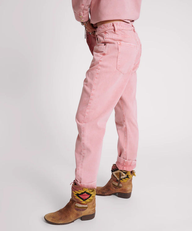VINTAGE RED BANDIT LOW WAIST BOYFRIEND JEANS