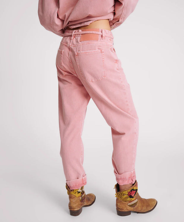 VINTAGE RED BANDIT LOW WAIST BOYFRIEND JEANS