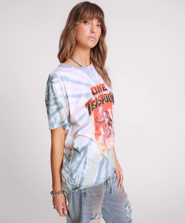 MADE IN HELL TIE DYE OVERSIZED TEE