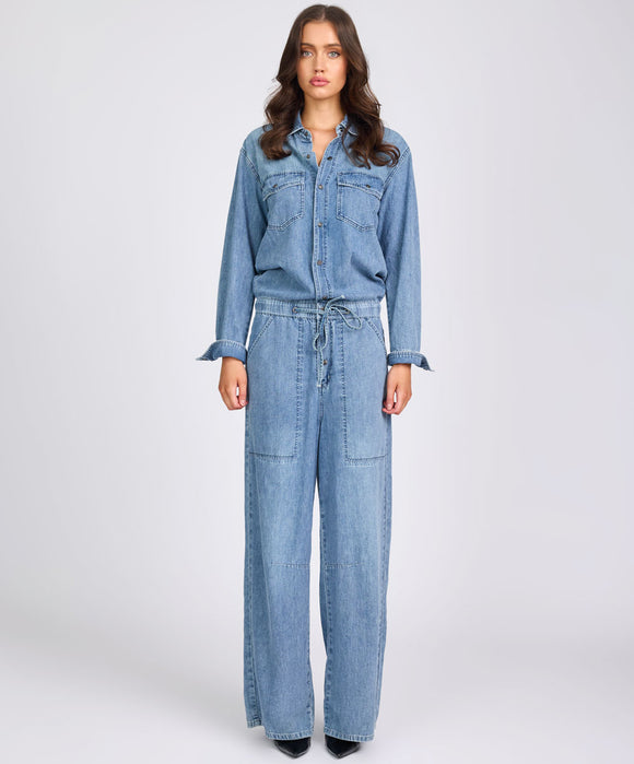 One Teaspoon Salty Dog Izzy Denim Overalls