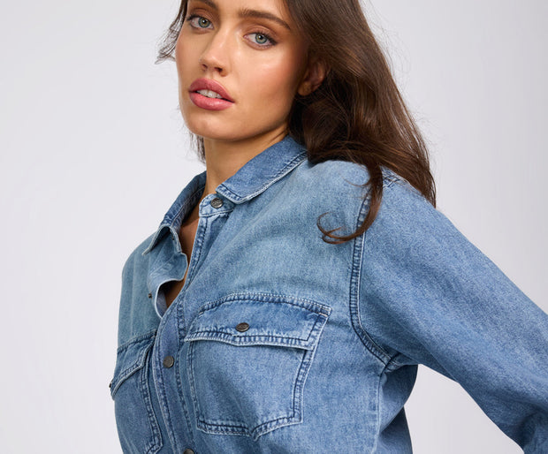 One Teaspoon Salty Dog Izzy Denim Overalls