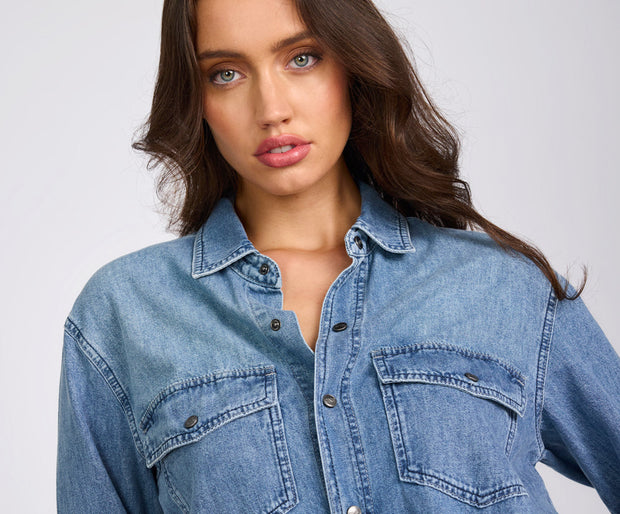 One Teaspoon Salty Dog Izzy Denim Overalls