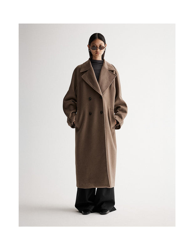 Elka Winona Coat Dark Camel