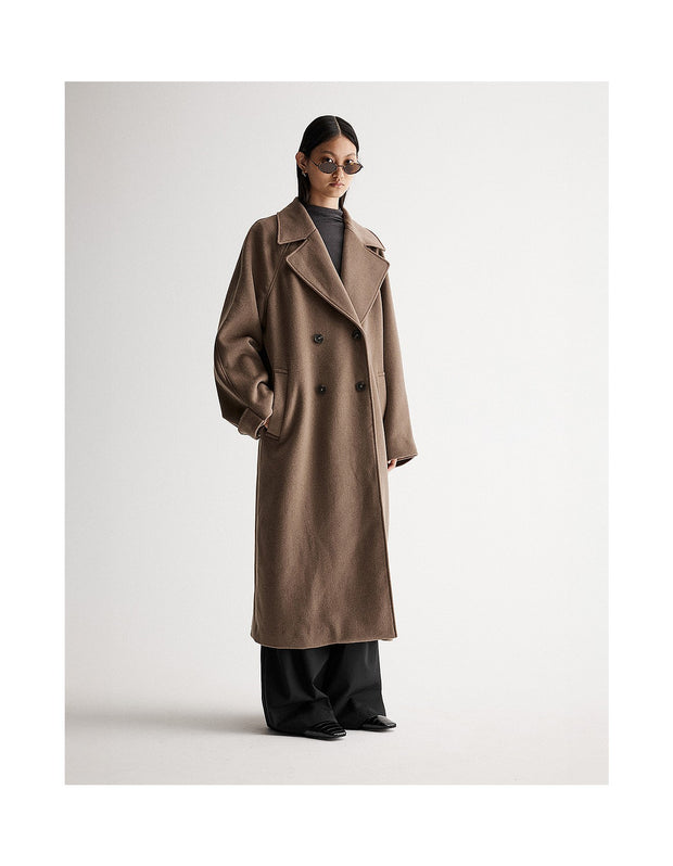 Elka Winona Coat Dark Camel