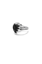 Love Claw Drop Ring - Onyx