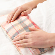 Flannel Check Heat Pillow