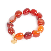 3016-0184  Wild Beads Bracelet - Amber