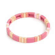 3016-0269 - 19cm Enamel Bracelet Hot Pink