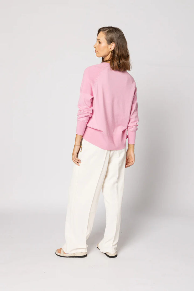 Saturday Sweater Bubblegum Pink