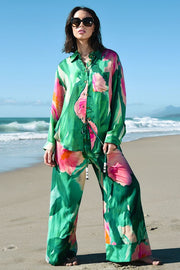 Cooper Just Casually Green Floral