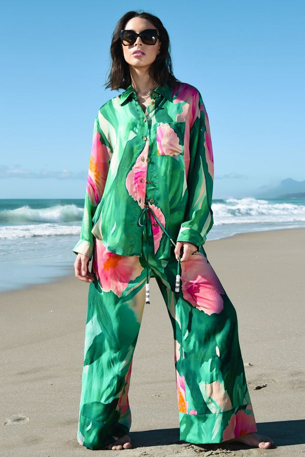 Cooper Just Casually Green Floral