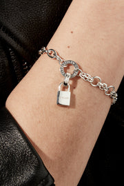 Stolen Padlock Charm